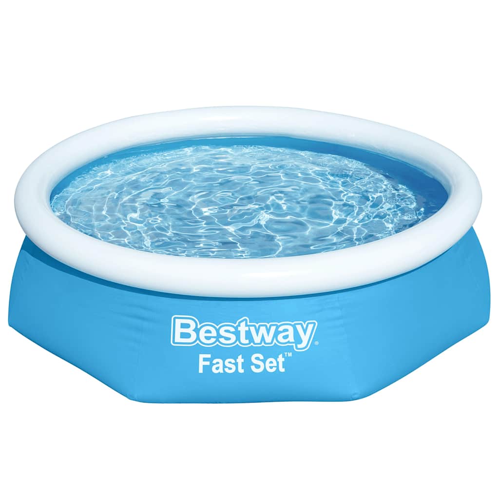 Fast Set Aufblasbarer Swimmingpool Rund 244x61 cm