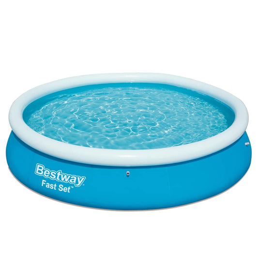Fast Set Aufblasbarer Swimmingpool Rund 366x76 cm 57273