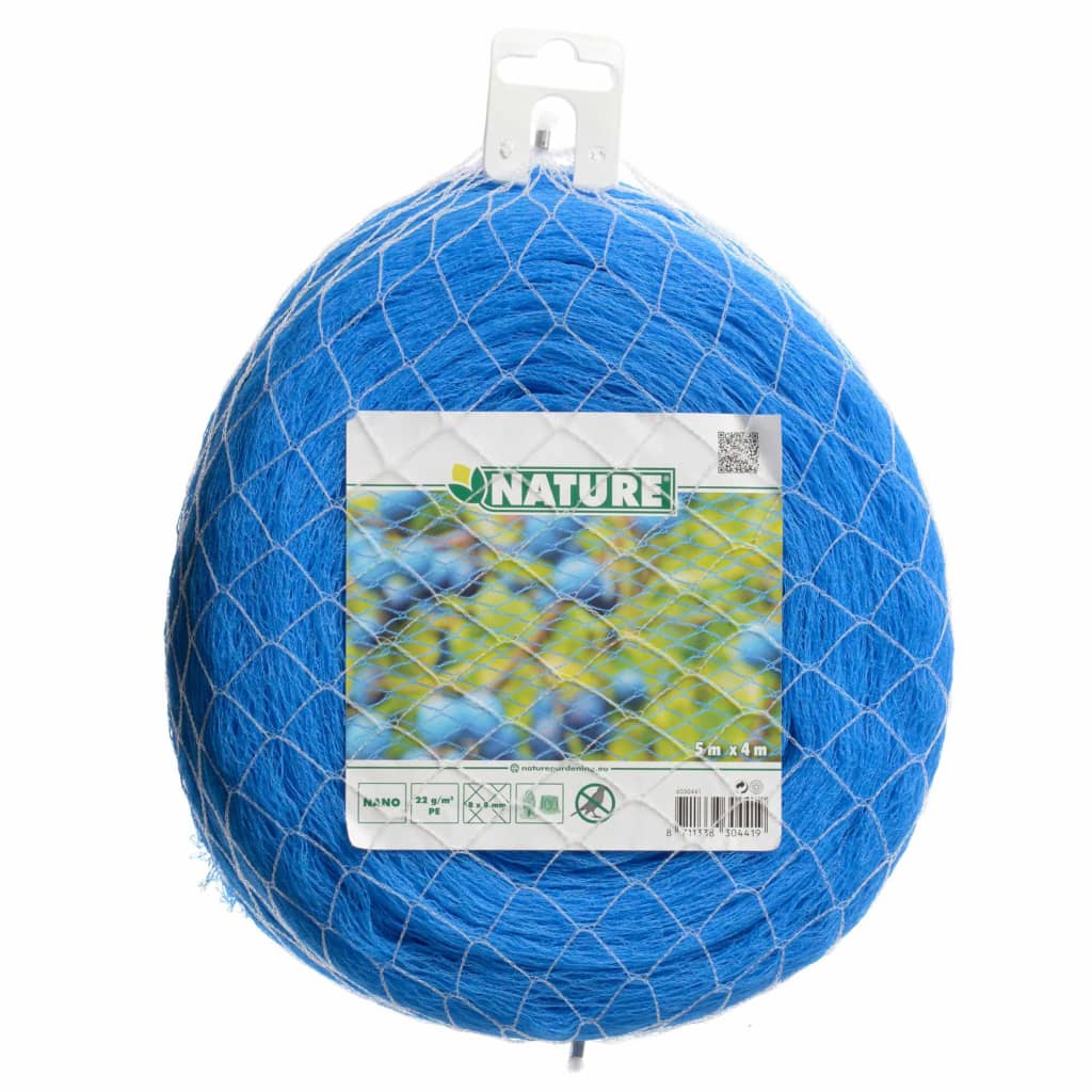 Vogelschutznetz Nano 10 x 4 m Blau