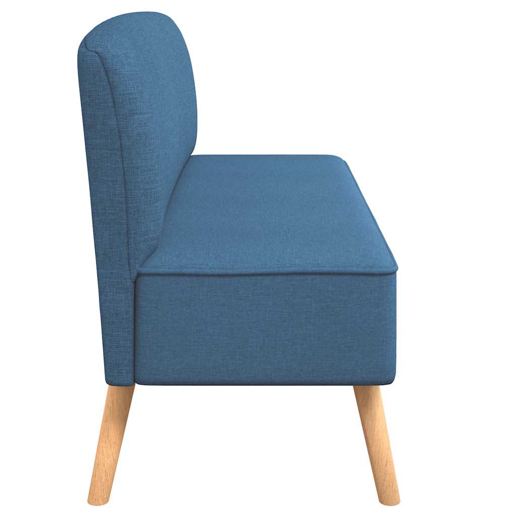 Sofa Stoff 117x55,5x77 cm Blau
