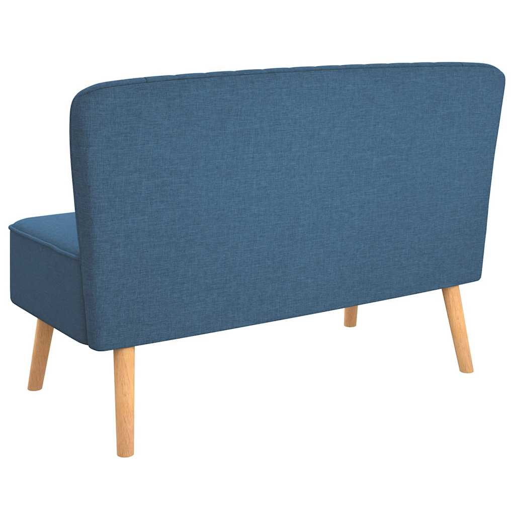 Sofa Stoff 117x55,5x77 cm Blau