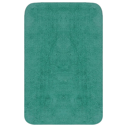 Badematten-Set 3-tlg. Stoff Türkis