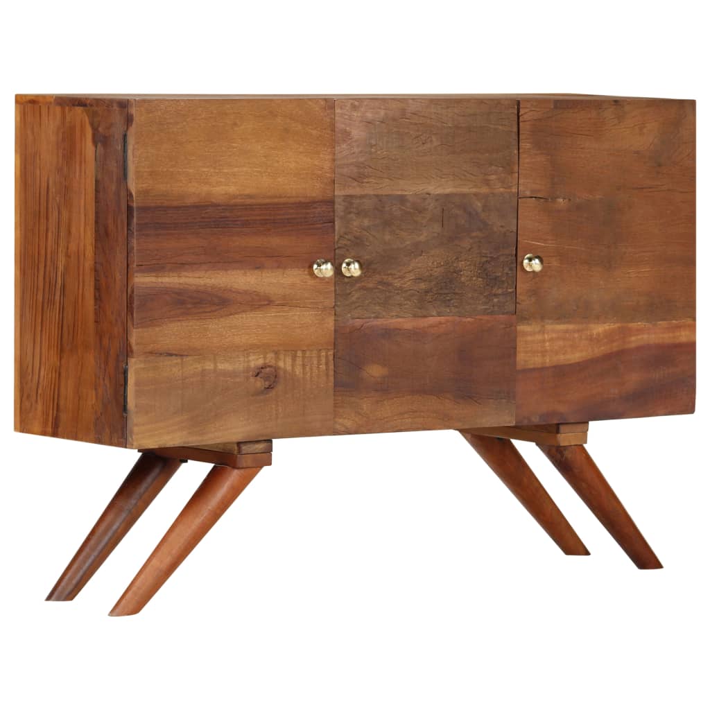 Sideboard Braun Altholz Massiv 110x30x75 cm