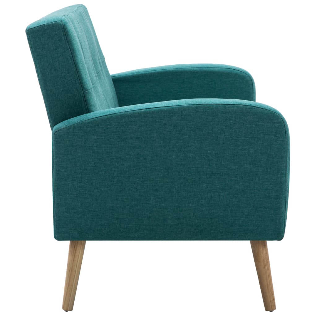 Sofa 3-Sitzer Stoff Grün
