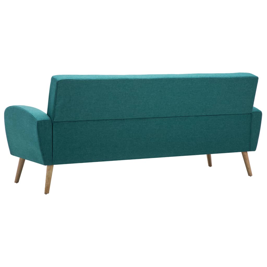 Sofa 3-Sitzer Stoff Grün