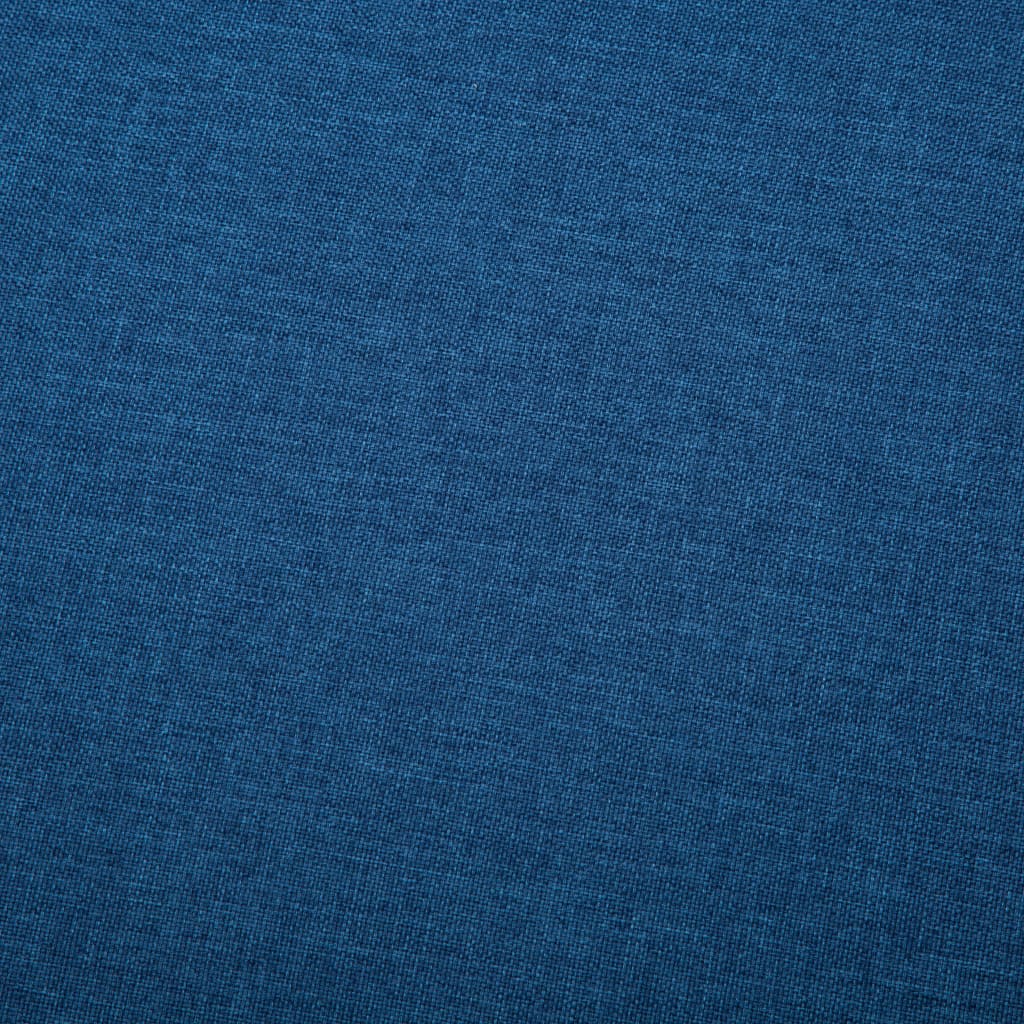 Sofa 3-Sitzer Stoff Blau