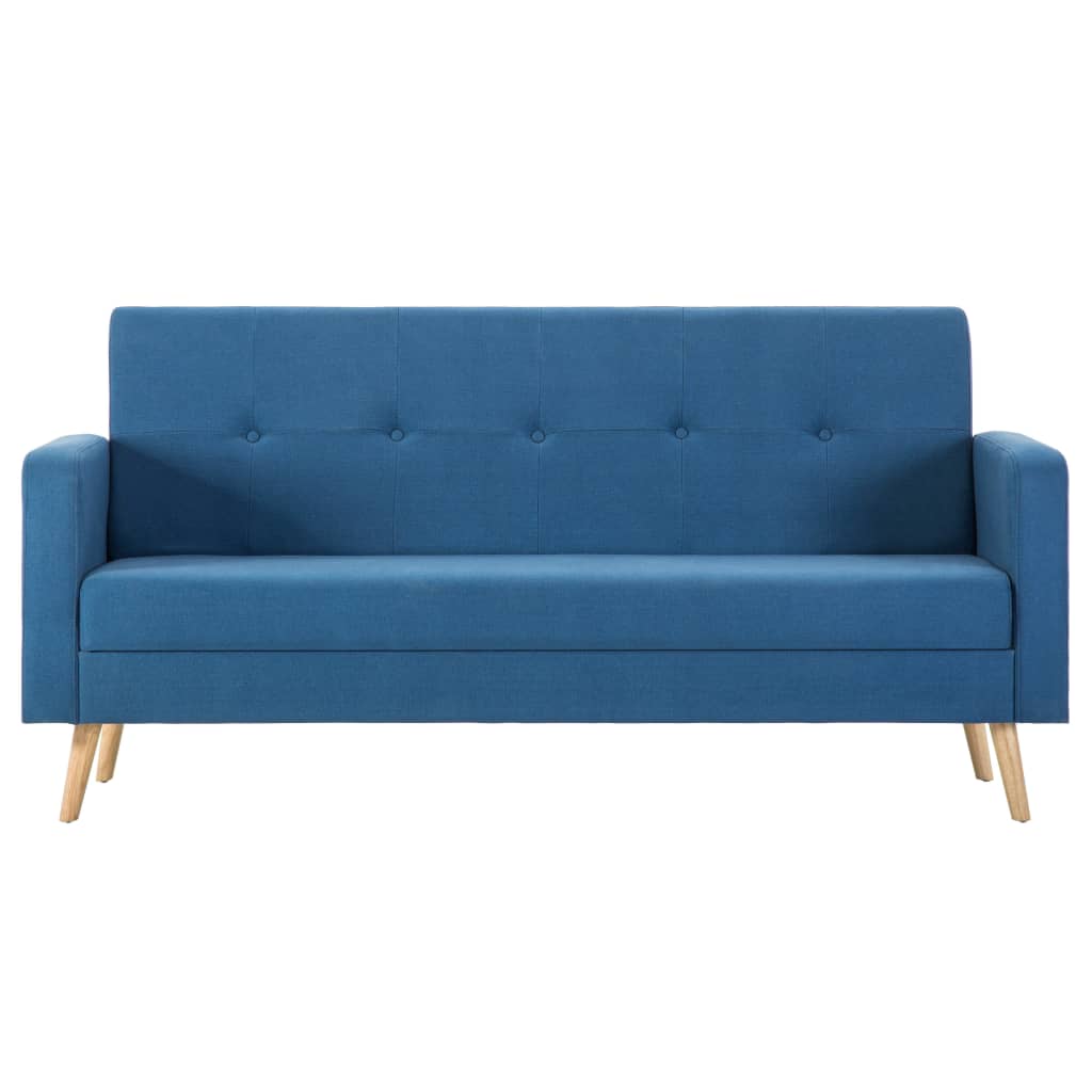 Sofa Stoff Blau