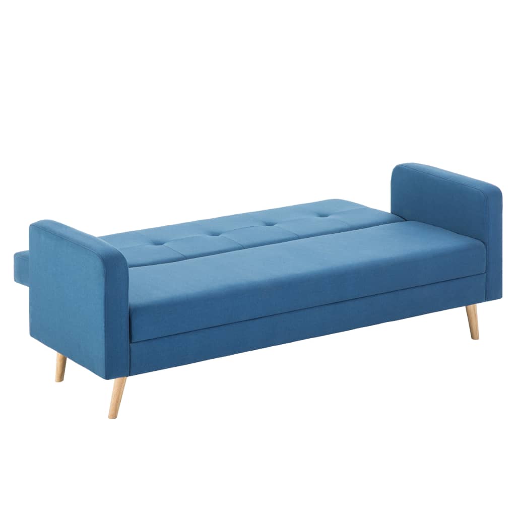 Sofa Stoff Blau