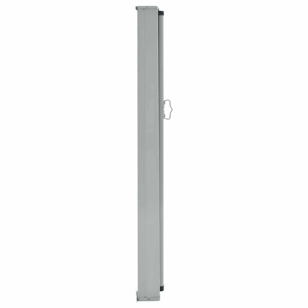 Ausziehbare Seitenmarkise 100x300 cm Grau