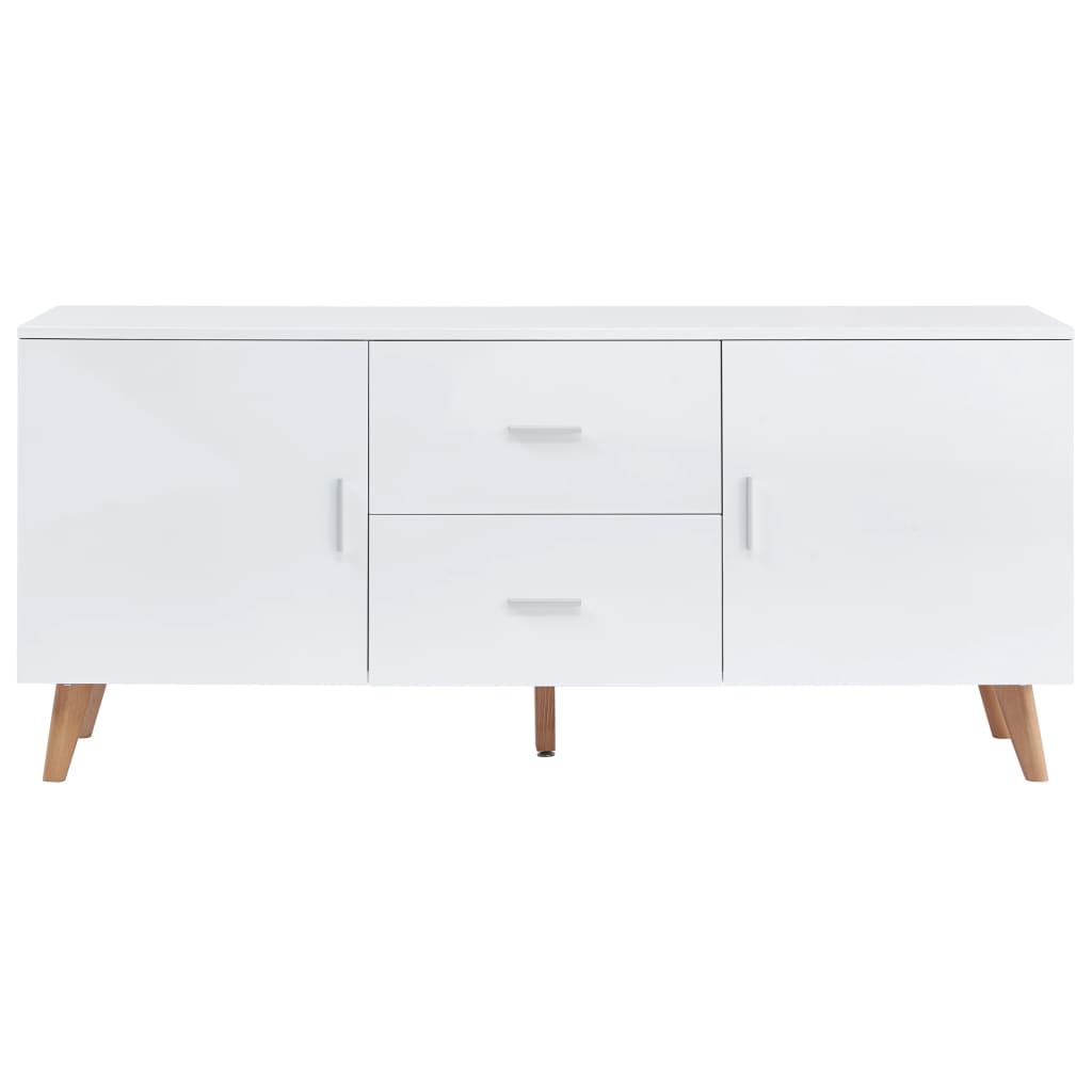 Sideboard Weiß 160×40×70 cm MDF