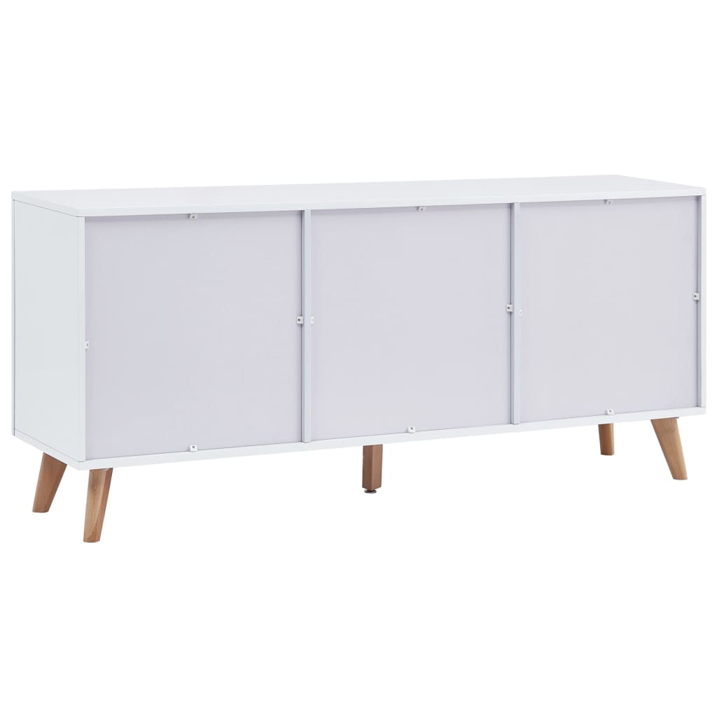 Sideboard Weiß 160×40×70 cm MDF