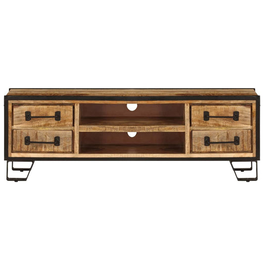TV-Schrank mit Schubladen 120x30x40 cm Massivholz Mango