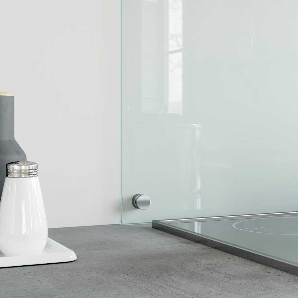 Küchenrückwand Transparent 80×50 cm Hartglas