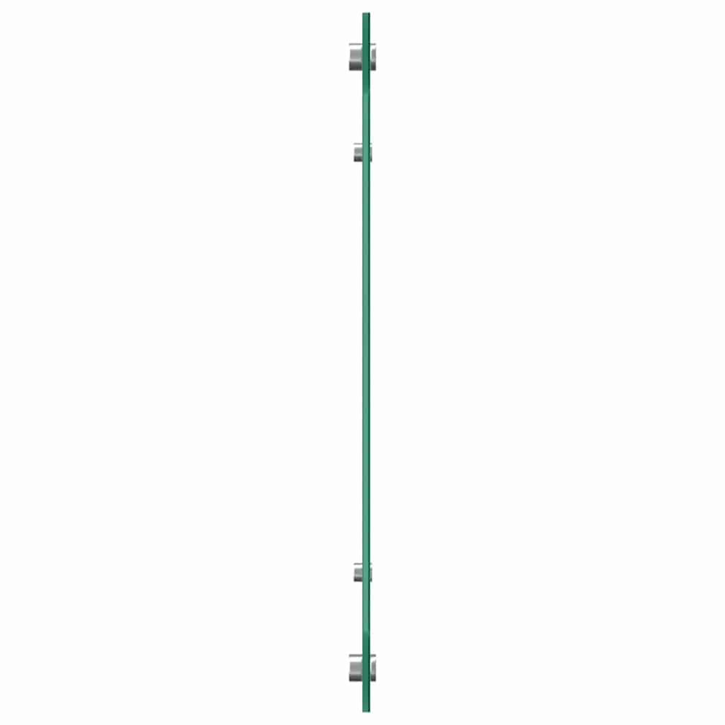 Küchenrückwand Transparent 80×50 cm Hartglas