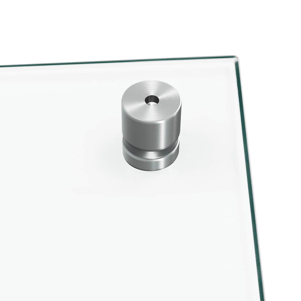 Küchenrückwand Transparent 80×50 cm Hartglas