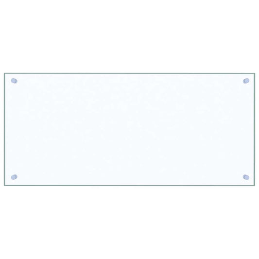 Küchenrückwand Transparent 90×40 cm Hartglas