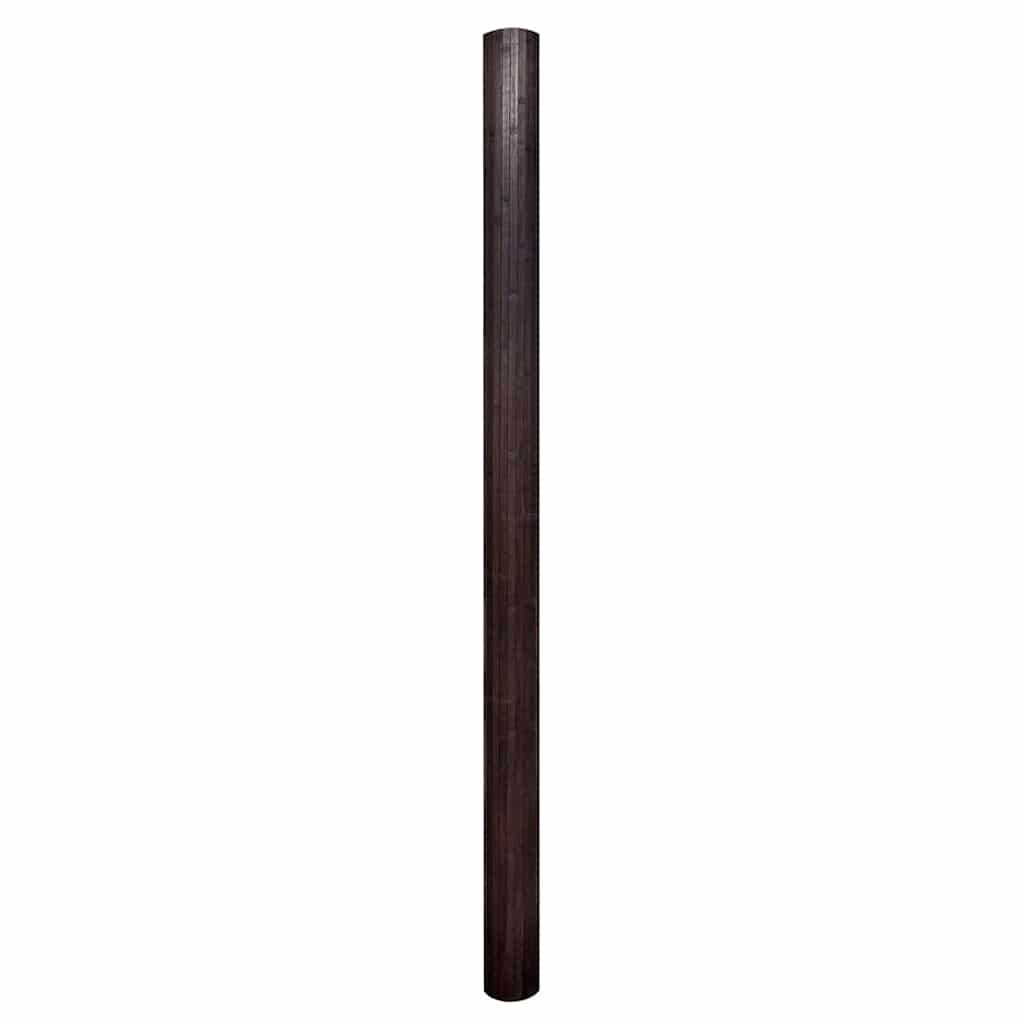 Raumteiler Bambus Dunkelbraun 250x165 cm