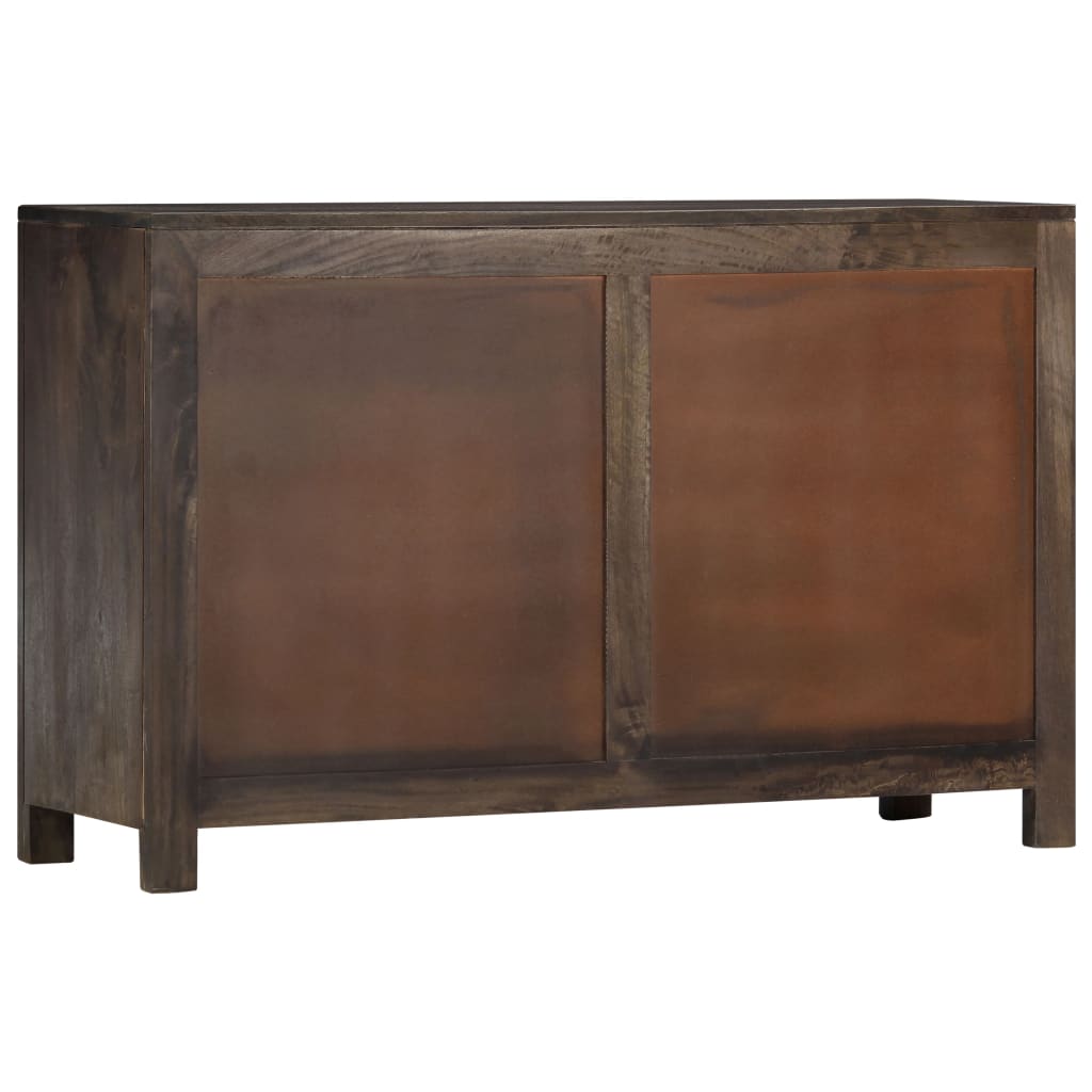 Sideboard mit Schnitzereien 110x35x70 cm Massivholz Mango