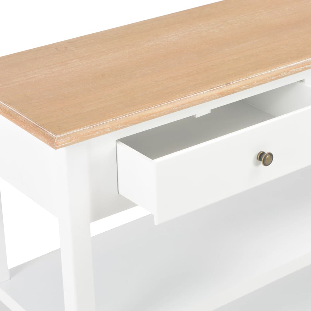 Sideboard Weiß 110×35×80 cm MDF