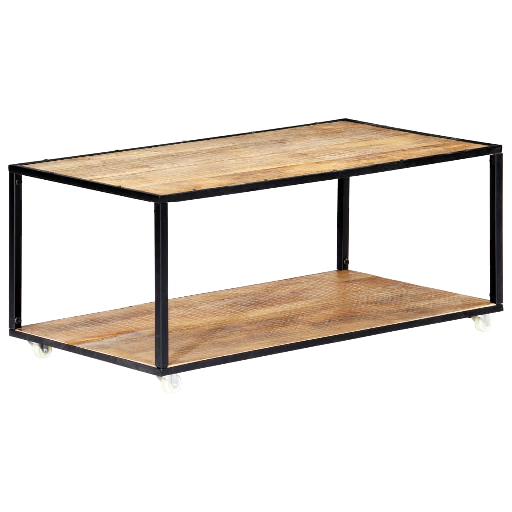 Couchtisch 90x50x40 cm Altholz Massiv