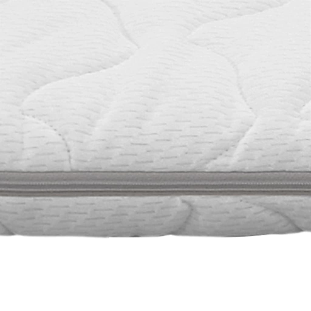 Matratzenauflage 90 x 200 cm viskoelastischer Memory-Schaum 6cm