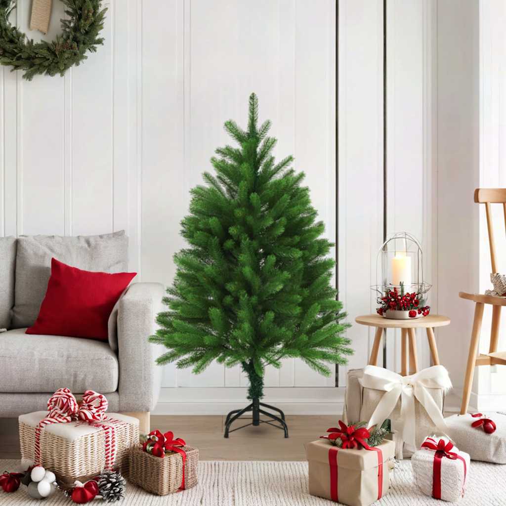 Künstlicher Weihnachtsbaum Naturgetreue Nadeln 120 cm Grün