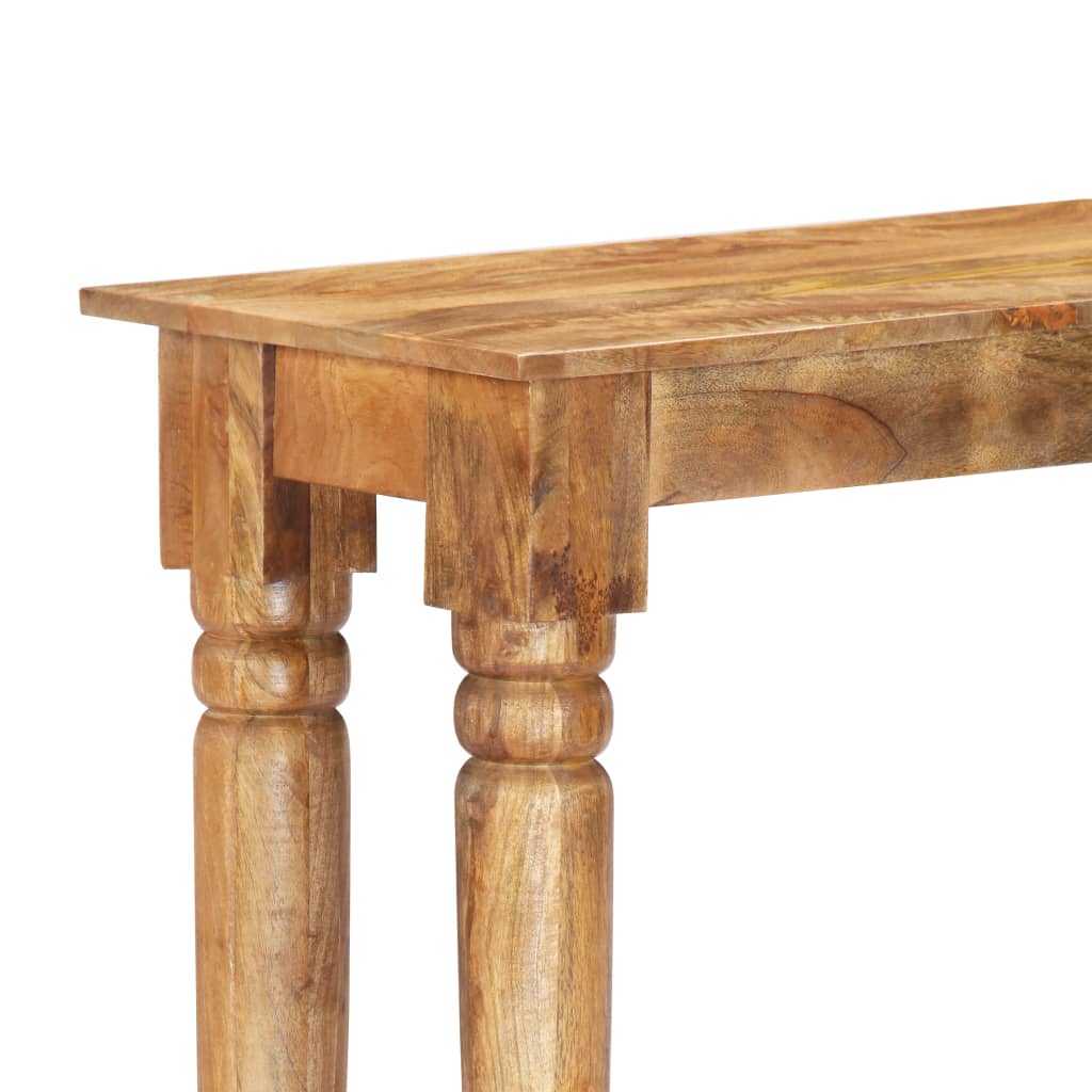 Konsolentisch 110x35x77 cm Massivholz Mango