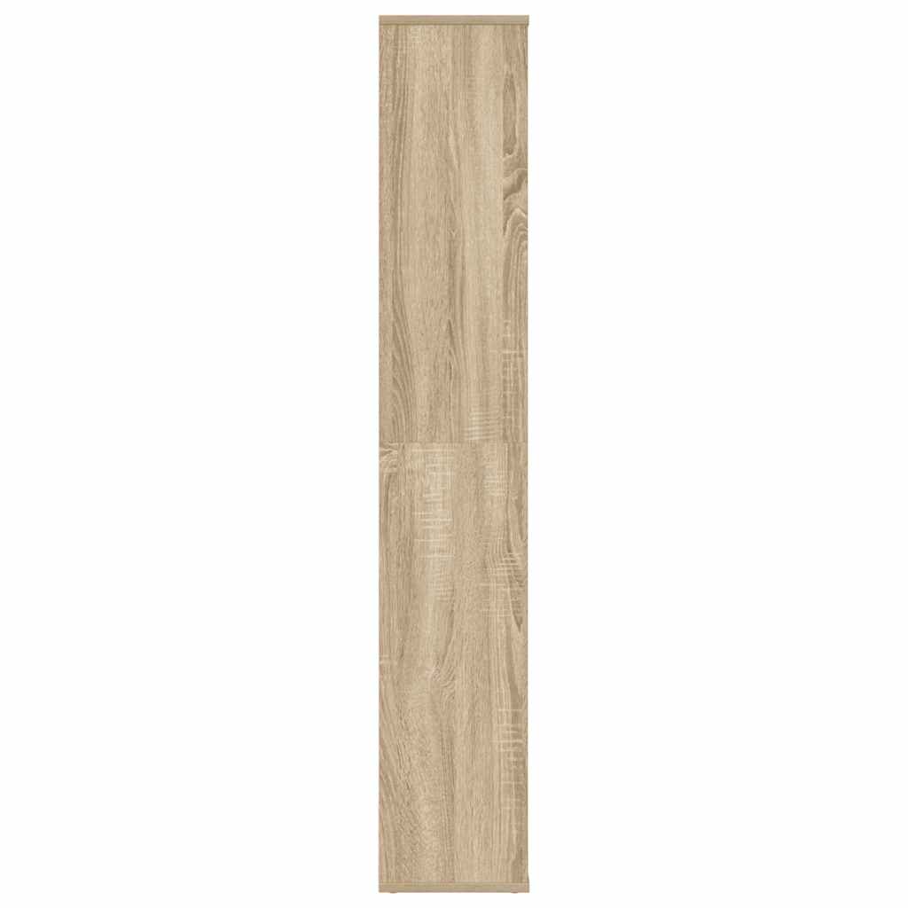Raumteiler/Bücherregal Sonoma-Eiche 100x24x140 cm Holzwerkstoff