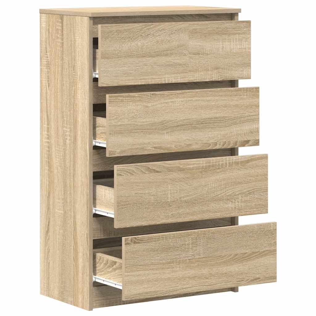 Sideboard Sonoma-Eiche 60x35x98,5 cm Holzwerkstoff