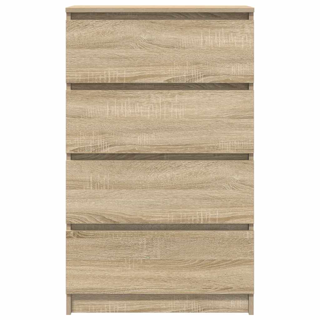 Sideboard Sonoma-Eiche 60x35x98,5 cm Holzwerkstoff