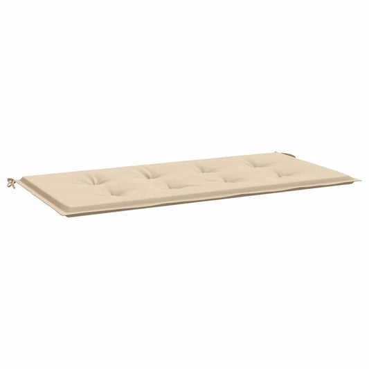 Gartenbank-Auflage Beige 100x50x4 cm Oxford-Gewebe