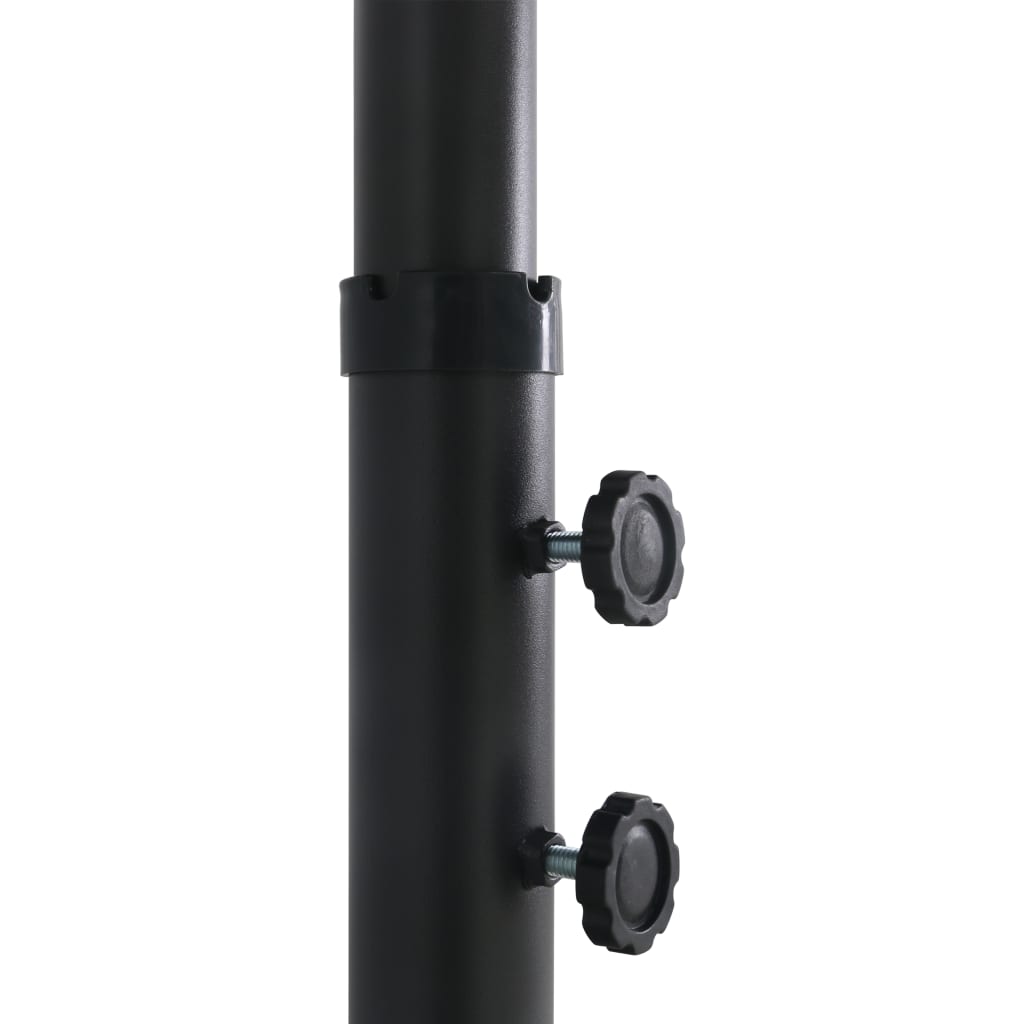 Sonnenschirm mit Aluminium-Mast 460x270 cm Blau