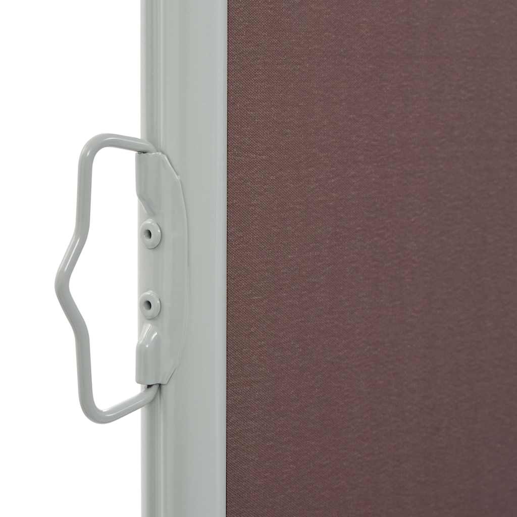 Ausziehbare Seitenmarkise 100x300 cm Braun