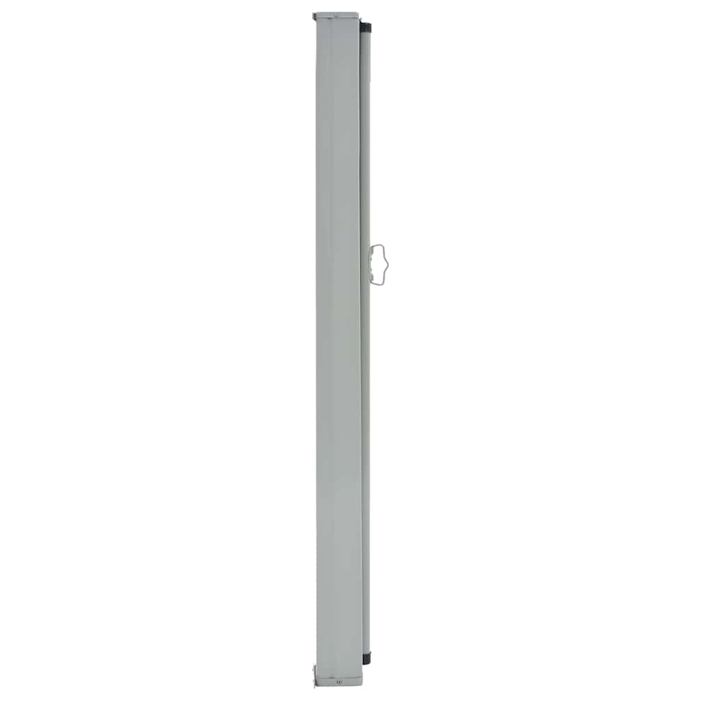 Ausziehbare Seitenmarkise 60×300 cm Grau
