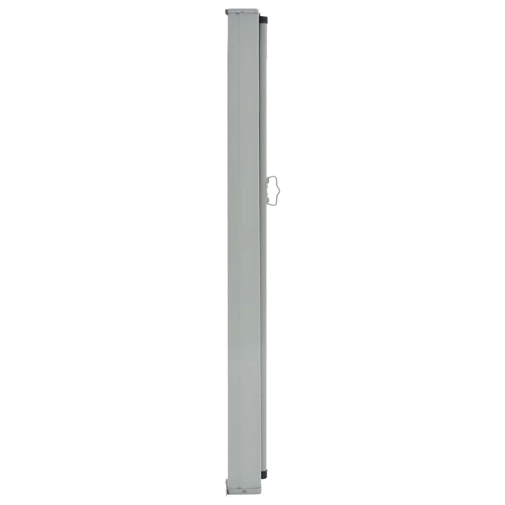 Ausziehbare Seitenmarkise 80×300 cm Grau