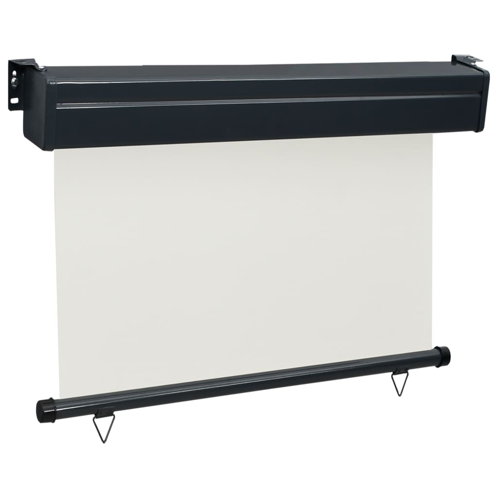 Balkon-Seitenmarkise 105x250 cm Creme