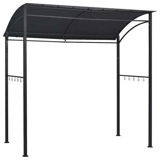 BBQ-Pavillon 215x150x220 cm Anthrazit Stahl