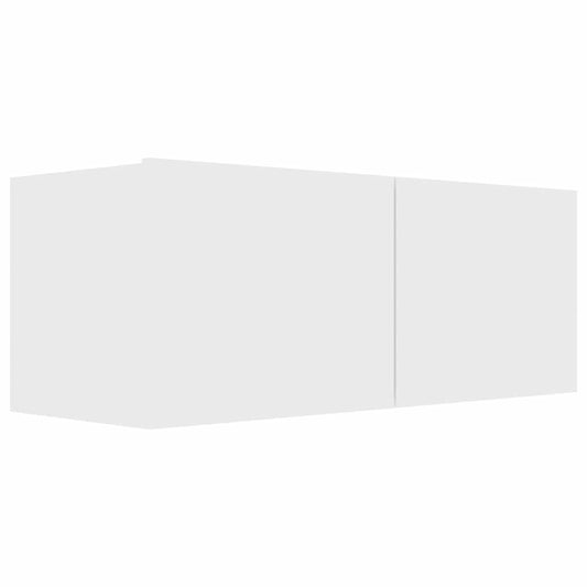 TV-Schrank Weiß 80x30x30 cm Holzwerkstoff