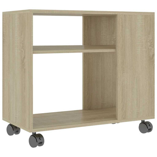 Beistelltisch Sonoma-Eiche 70x35x55 cm Holzwerkstoff