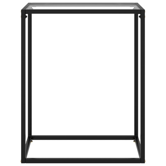 Konsolentisch Transparent 60x35x75 cm Hartglas