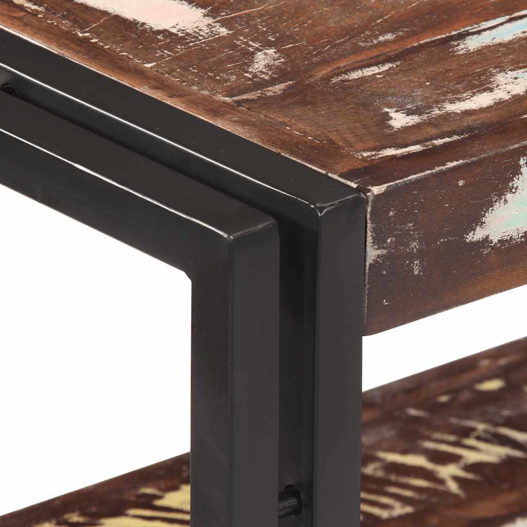 Konsolentisch 90x30x75 cm Altholz Massiv