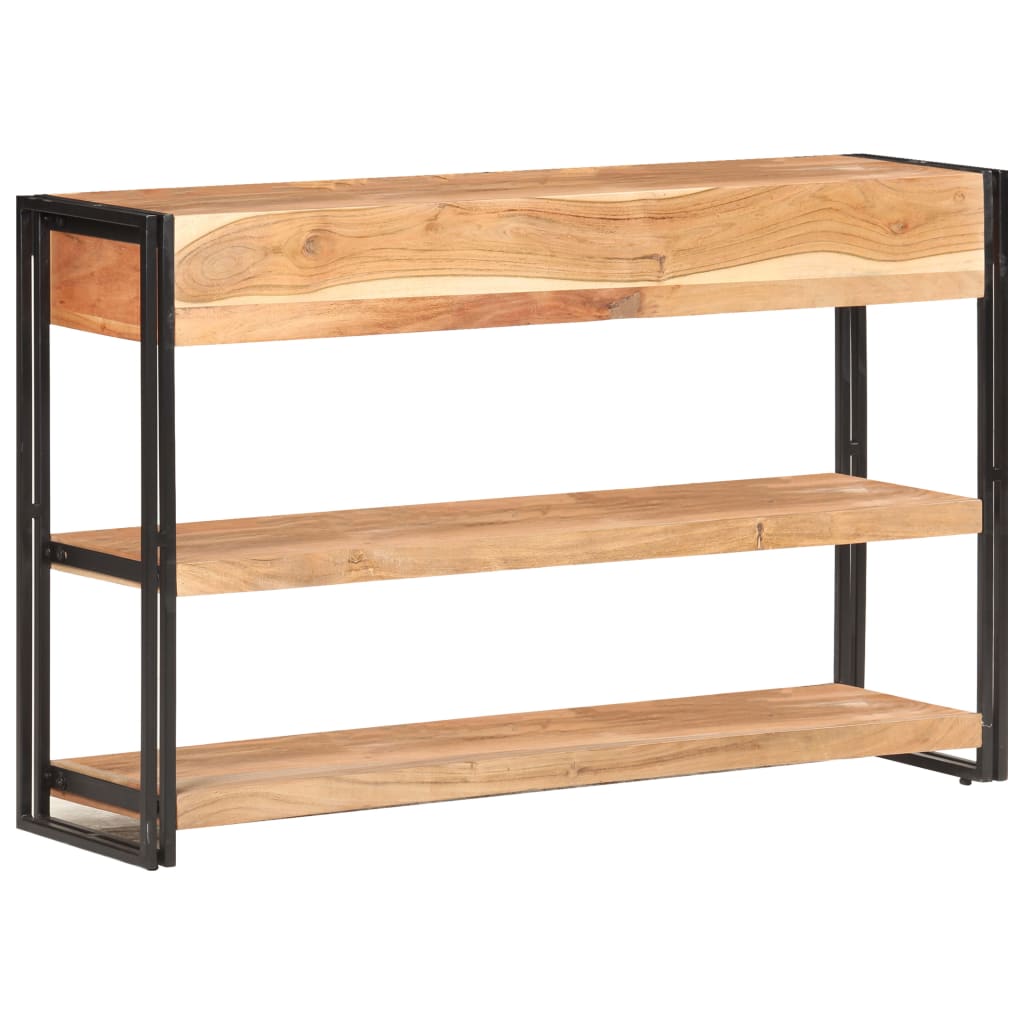 Sideboard 120x30x75 cm Akazie Massivholz