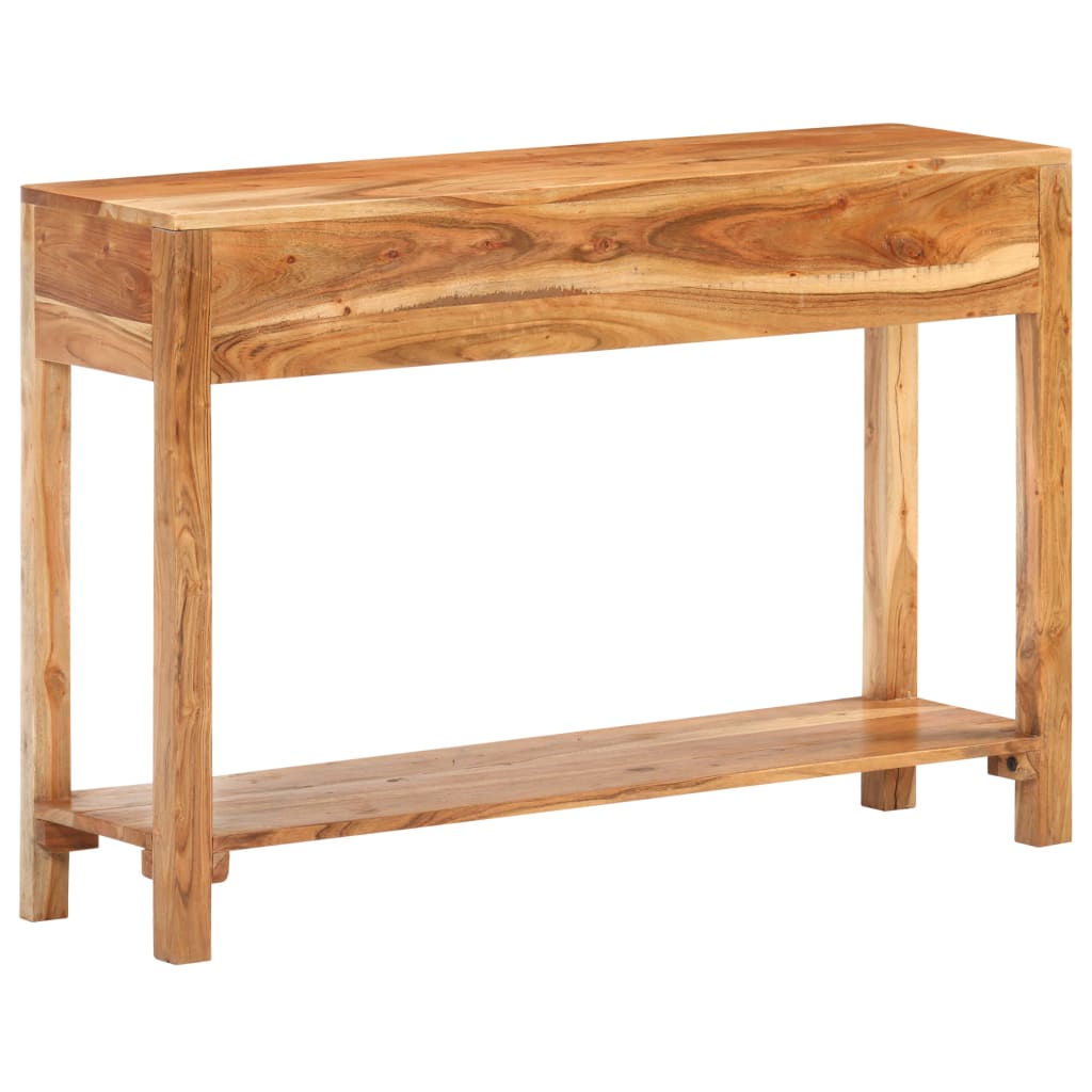 Sideboard 110x30x75 cm Massivholz Akazie
