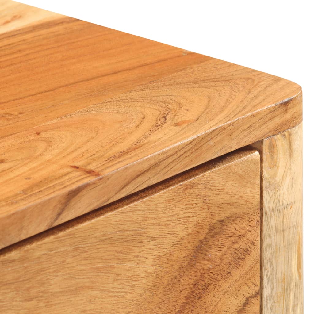 Sideboard 110x30x75 cm Massivholz Akazie