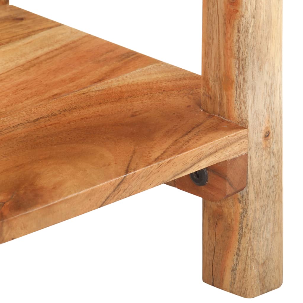 Sideboard 110x30x75 cm Massivholz Akazie