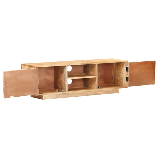 TV-Schrank 116x30x35 cm Mango Massivholz