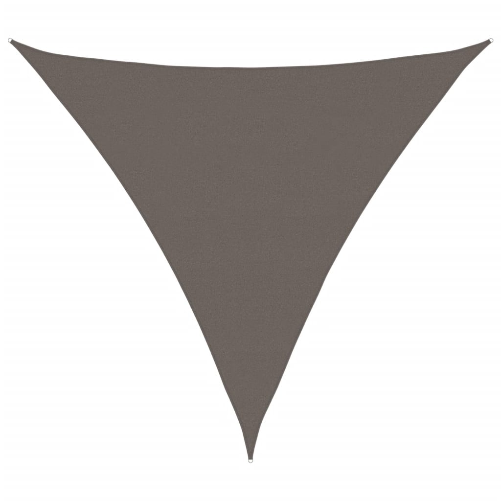 Sonnensegel 160 g/m² Anthrazit 6x6x6 m HDPE