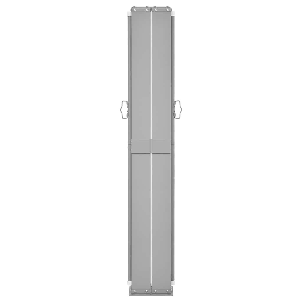 Ausziehbare Seitenmarkise 140x1200 cm Braun
