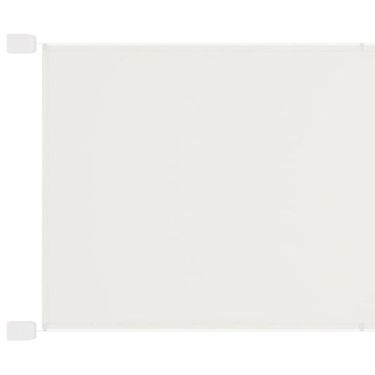 Senkrechtmarkise Weiß 180x800 cm Oxford-Gewebe