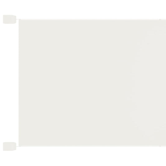 Senkrechtmarkise Weiß 180x1200 cm Oxford-Gewebe